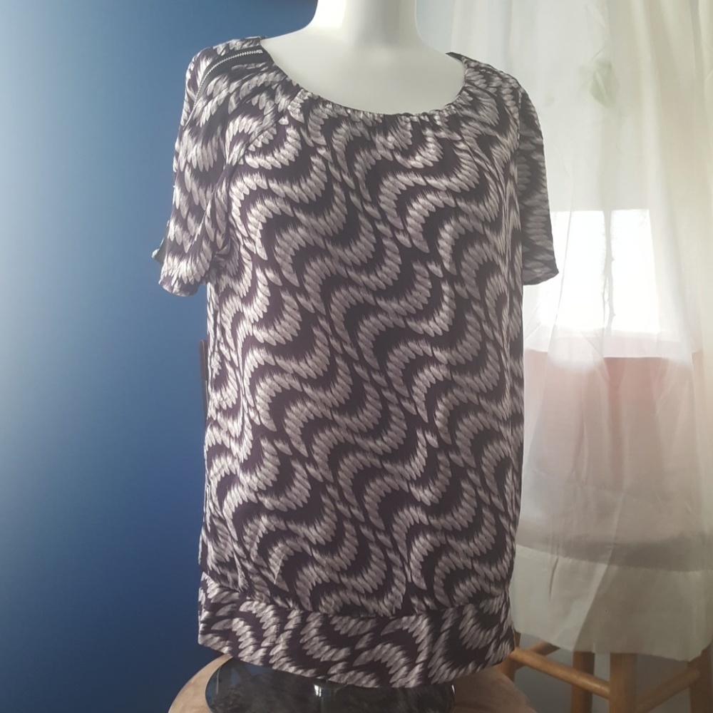 Calvin Klein Abstract Print Top